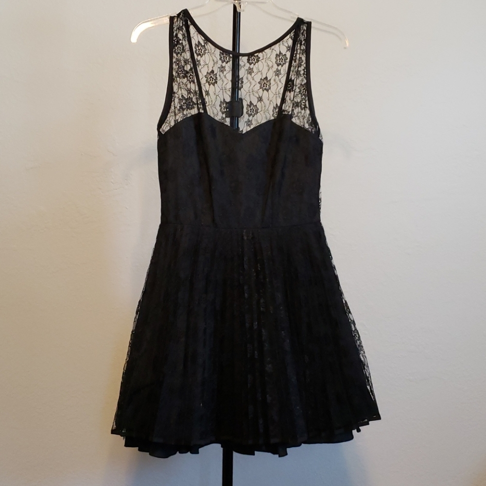 Black Lace Cocktail Dress